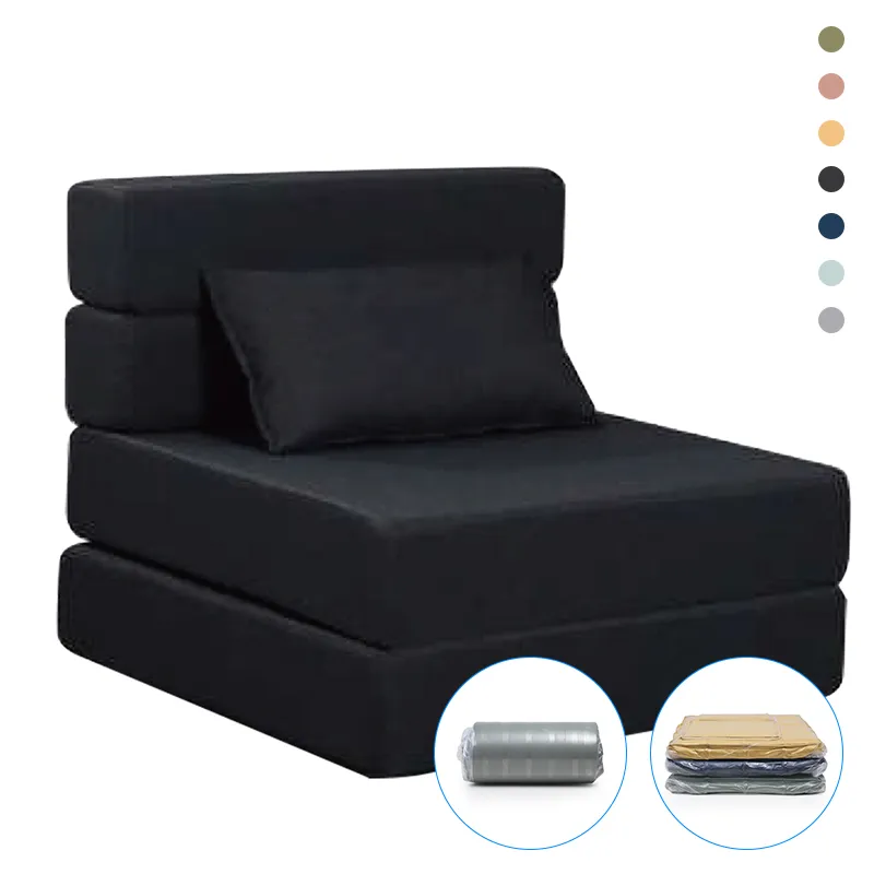 Vacuum compression packed furniture modern fabric small floor sofa for family sofas