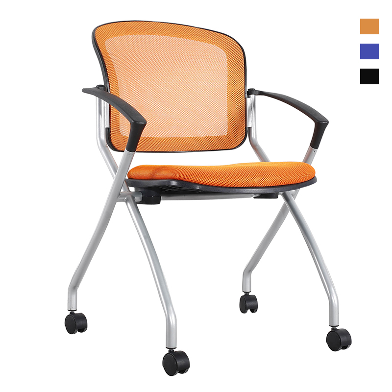 Black Leather PU Chairs for Office