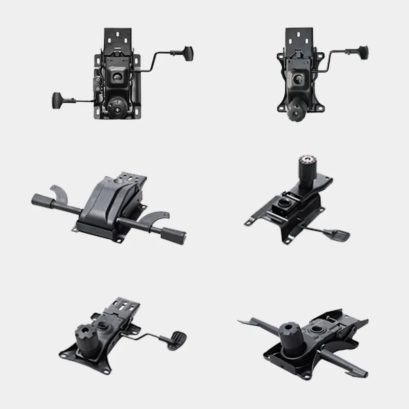 Office chair base tray accessories, square handle adjustable rotary lifting mechanism, chair mechanisms