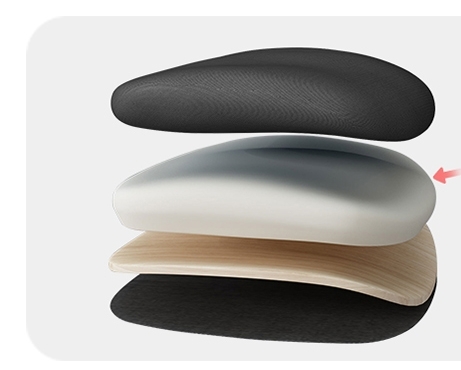 ergonomic office chair with footrest product